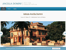 Tablet Screenshot of ancilladomini.com